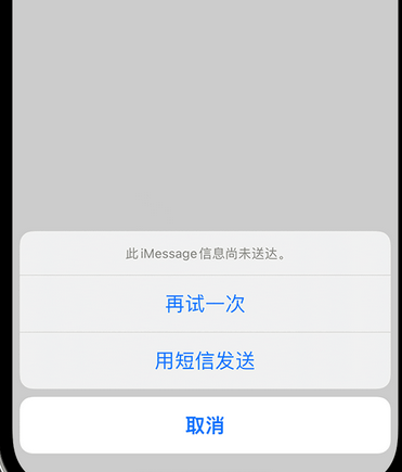 青阳apple维修iPhone上无法正常发送iMessage信息