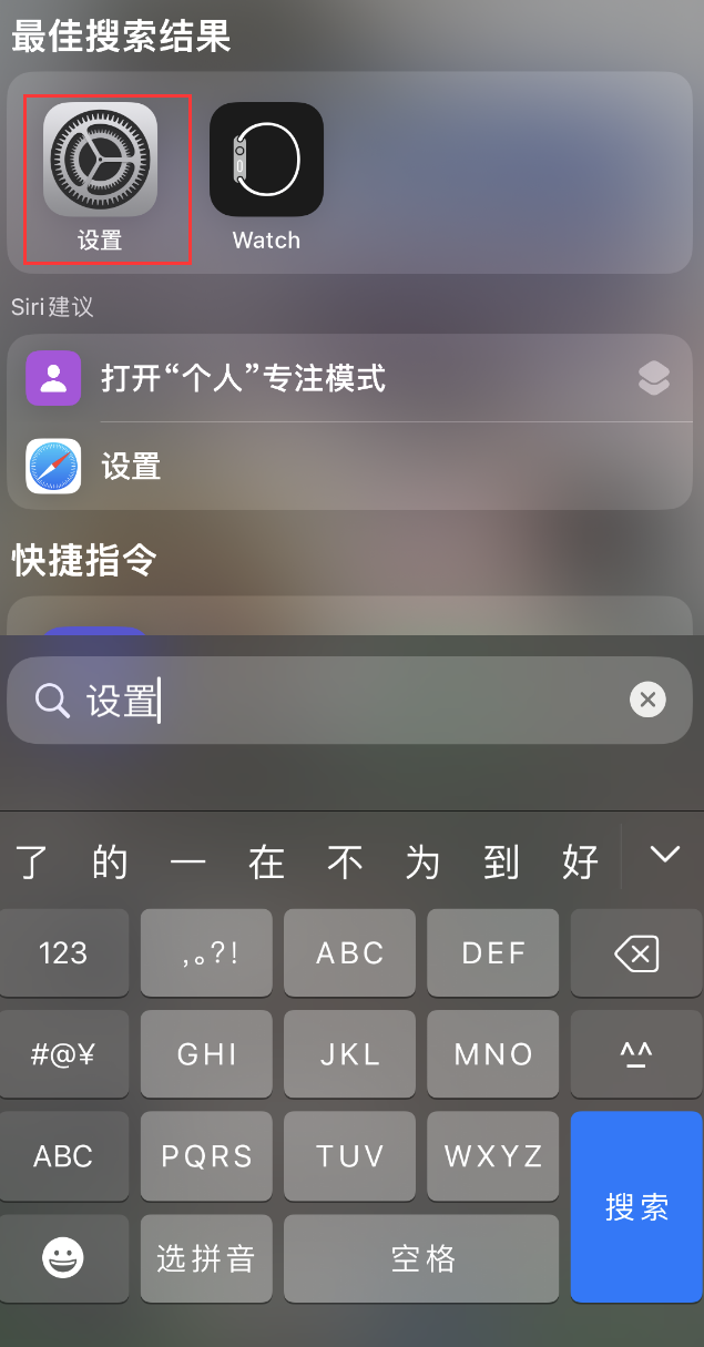 青阳苹果手机维修分享：iPhone 找不到“设置”或“App Store”怎么办？ 