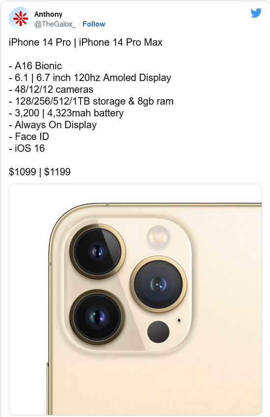 青阳苹果14维修分享iPhone 14全系涨价 