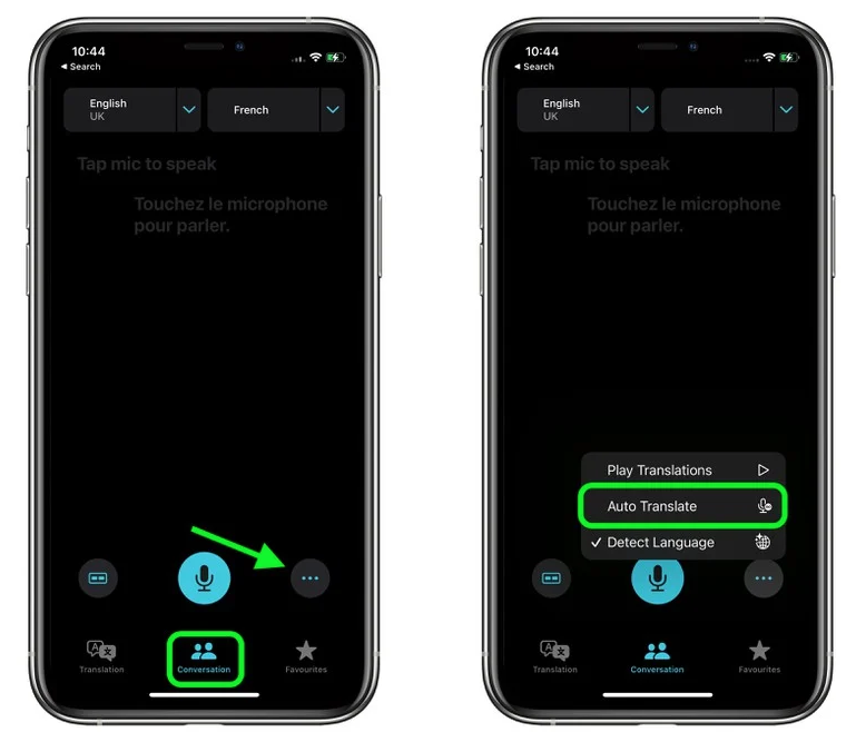 青阳苹果手机维修分享iOS 15 “翻译” App 新改进 