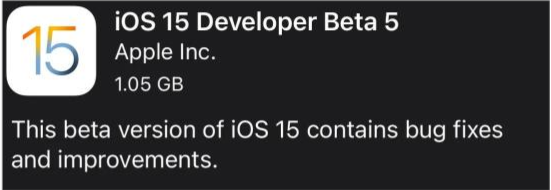 青阳苹果手机维修分享如何升级到iOS15.0 beta5 